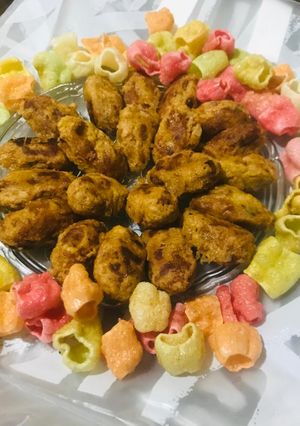 A picture of Resha kabab.