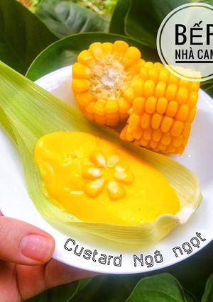 Hình của món Custard ngô ngọt.