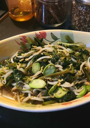 Foto resep Tumis kangkung pete