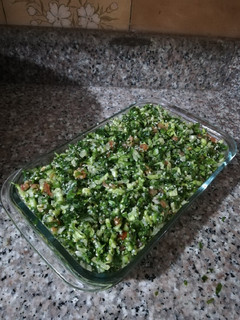 صورة لوصفة تبولة سورية