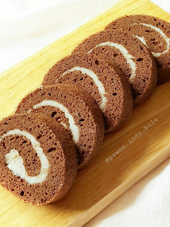 A picture of Chocolate Roll Cake.
