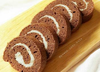 Easiest Way to Make Yummy Chocolate Roll Cake