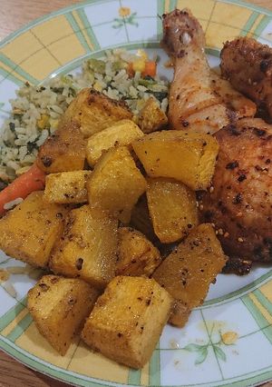 A picture of Roasted Spiced Pumpkin.