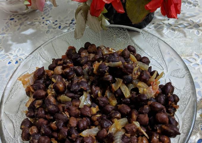 How to Prepare Perfect Black chickpeas