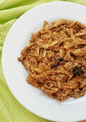 Foto resep Ayam Suwir Bumbu Rendang
