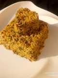 Dafaduka mai wake da alayyahu(jollofrice with bean and spinach)
