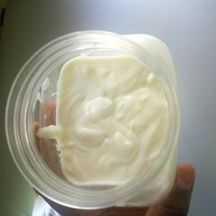 A picture of Homemade mayonnaise.