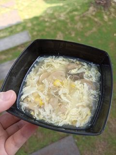 Foto resep Sup telur jagung