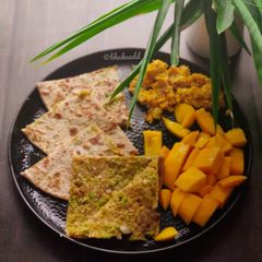 Broccoli paratha A picture of Broccoli paratha.