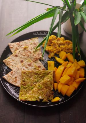 A picture of Broccoli paratha.
