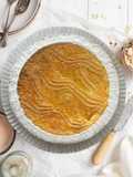 Crostata Linzer di Ricotta, Arancia e Cioccolato