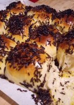 Foto resep Roti sobek lembut madu isian coklat taburan ceres