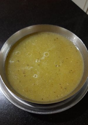 A picture of Drum stick soup.