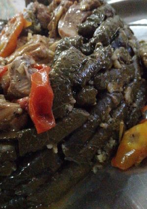 صورة لوصفة دوالي باللحم