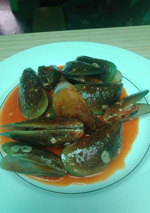 Foto resep Kerang hijau saus padang level