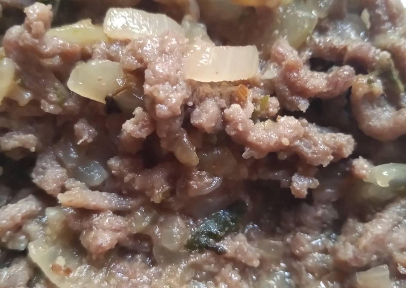 Pino con carne molida
