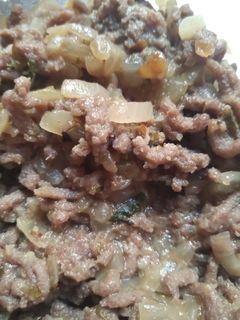 Una foto de Pino con carne molida