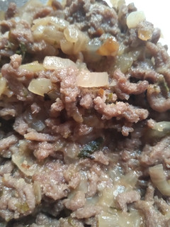 Una foto de Pino con carne molida