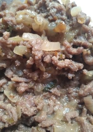 Una foto de Pino con carne molida