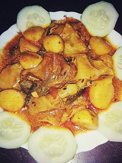 পাঁপড় কি সব্জি(papad ki sabji recipe in Bengali) রেসিপির প্রধান ছবি