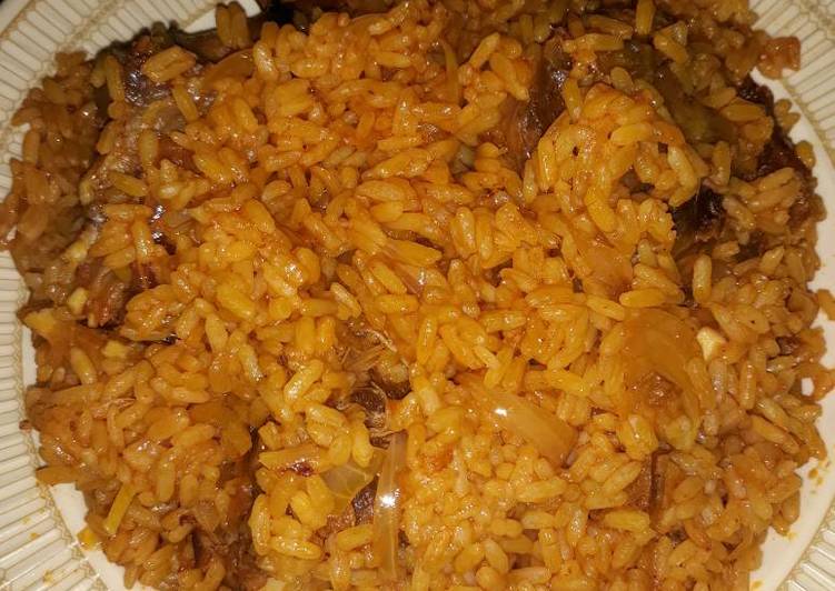 How to Make Homemade Jolof rice