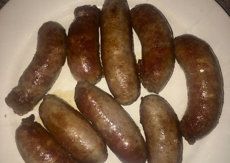 Simple Way to Make Homemade Pork sausages