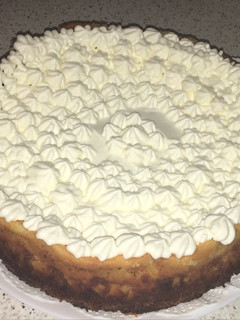 Una foto de Tarta de queso al horno sin gluten