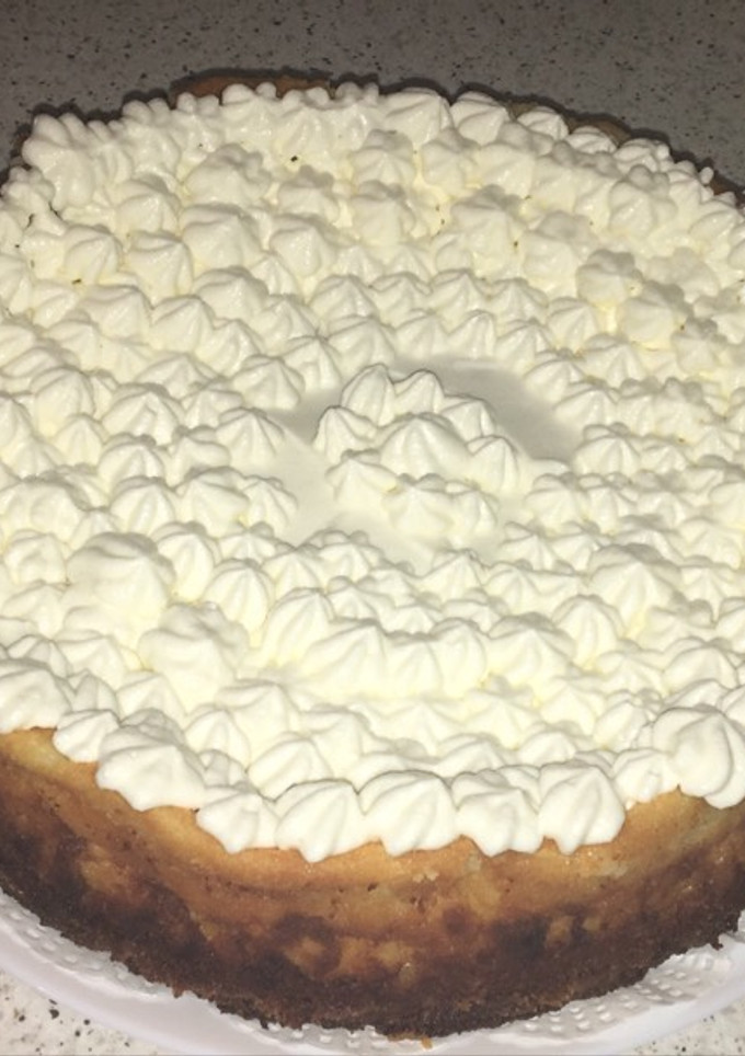 Una foto de Tarta de queso al horno sin gluten