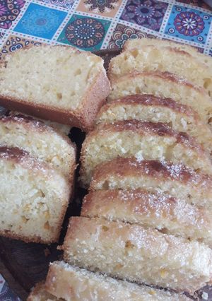 Una foto de Budín de naranja