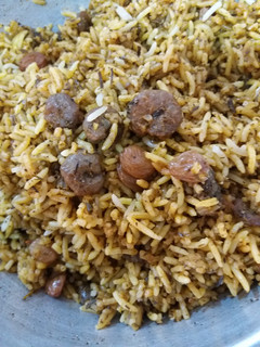 عکسی از دستور پلو میگو