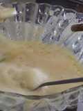 Espuma de Vainilla con tapioca las correa