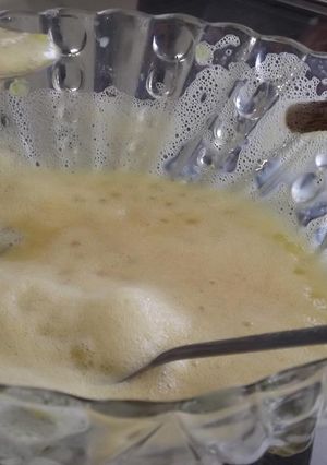 Una foto de Espuma de Vainilla con tapioca las correa