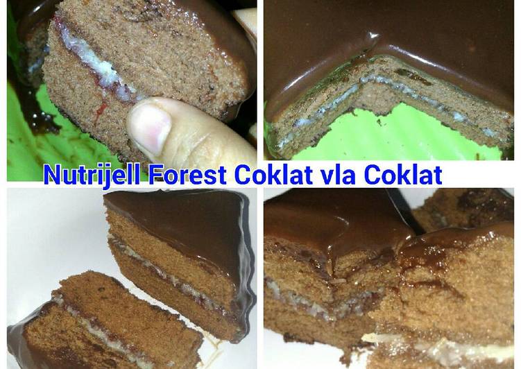 Nutrijell Forest Coklat vla Coklat Mamah Raihaan
