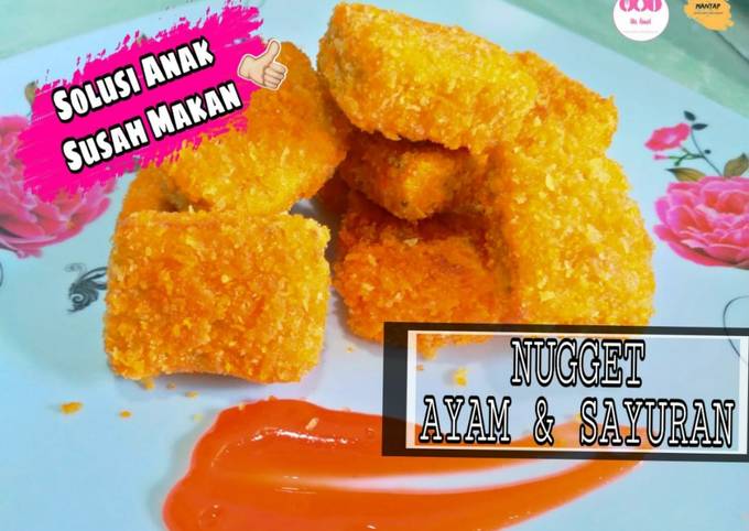 Resep nugget ayam dan sayuran