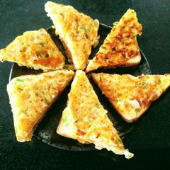 A picture of Vegetables Sooji Toast.