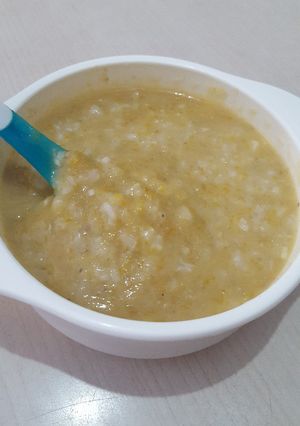 Foto resep Mpasi 11 Bulan : Wortel, Buncis, Kentang dan Ikan Kembung