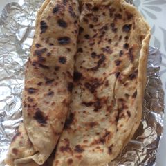A picture of Mooli paratha.