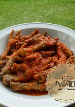 Foto resep Ceker ayam mercon