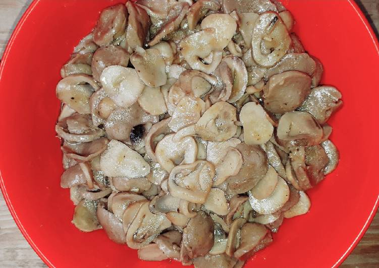 Resep Cah Jamur Bakso Saus Tiram yang Bikin Ngiler