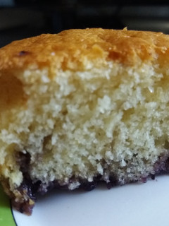 Una foto de Muffins de arándanos salvajes