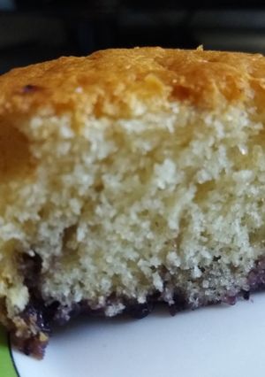 Una foto de Muffins de arándanos salvajes