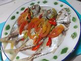 Ikan Kembung Kukus pedas