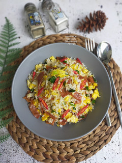 Foto resep Yakimeshi (Japanese Fried Rice)