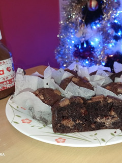 Una foto de Muffins rellenas de Nutella