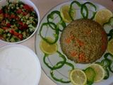 فريكه بالحمص والجزر