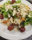 Spring protein salad