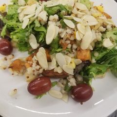 A picture of Spring protein salad.