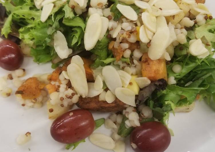 How to Prepare Speedy Spring protein salad