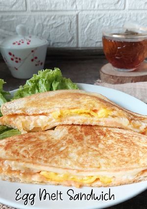 Foto resep Egg Melt Sandwich