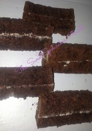 A picture of Chocolate fudge cake.